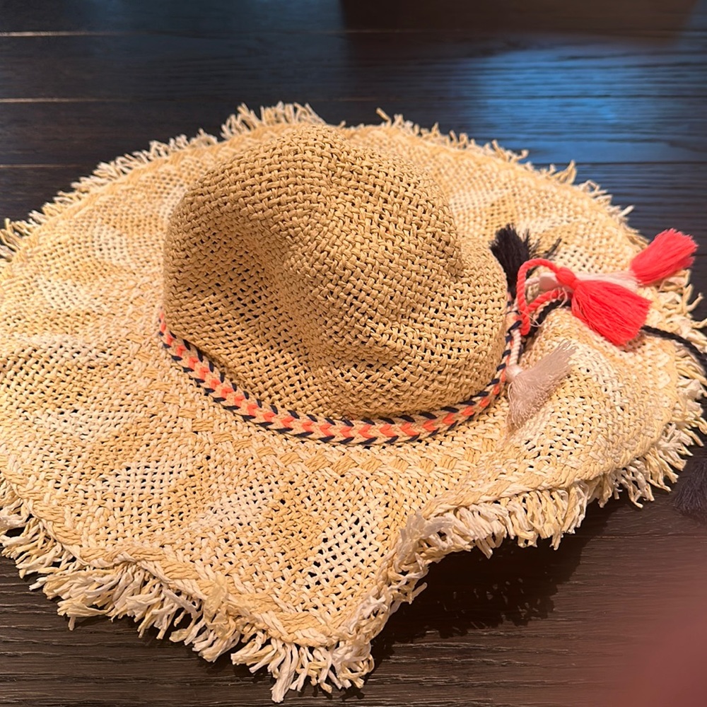 Asos straw hat for beach, pool